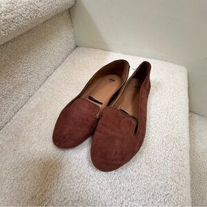 H&M Brown Suede Flats for Everyday Comfort 6